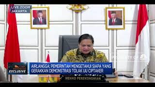 UU Ciptaker Condong ke Pengusaha? Ini Jawaban Menko Airlangga