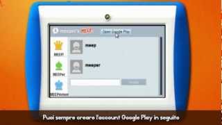 Registrazione Google Play -  Configurare un account Google Play sul Tablet MEEP!