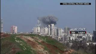 Raw: Assad Regime Hits Rebels in Homs