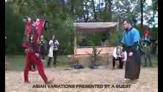 medieval streetfighting demonstration