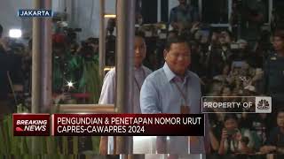 Sah! Ini Nomor Urut Capres-Cawapres 2024