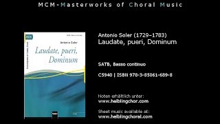Antonio Soler - Laudate, pueri, Dominum