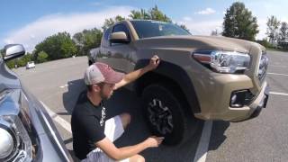 2016 TRD Comparison: Sport vs. Off-Road & Double Cab Long Bed vs. Access Cab (Long Bed)