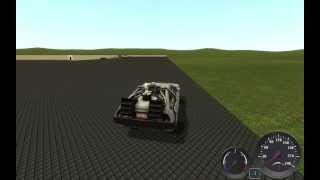 Hovercar on Garrys mod (Delorean)