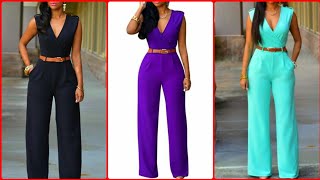 extraordinary stunning looking jumper suit and rompers for curvy body type women