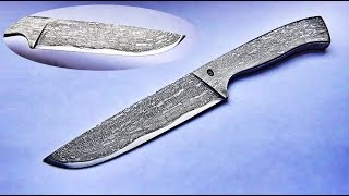 Ножи кованые из тросов.