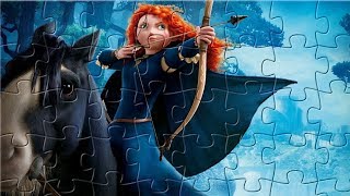 Храбрая сердцем пазл для детей / Brave   puzzle game for kids
