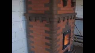 ОТОПИТЕЛЬНАЯ ПЕЧЬ  КАМИННОГО ТИПА Карабанова и Самарина