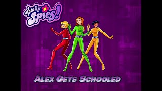 Totally Spies 4K 60fps (Season 4 Episode 5 Alex Gets Schooled)