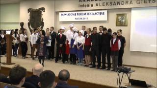 Relacja z Powiatowego Forum Edukacyjnego, Pułtusk 2015