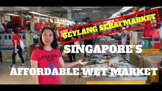 Geylang Serai Market | Where to buy cheap Seafoods in Singapore? | Where to buy Saba Banana?