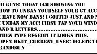 HOW TO UNBAN YOUR ACCOUNT! / Growtopia! /