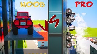 Lego NOOB vs PRO | Brick Rigs