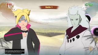 NARUTO SHIPPUDEN: Ultimate Ninja STORM 4 Boruto and Sarada VS Madara and Obito