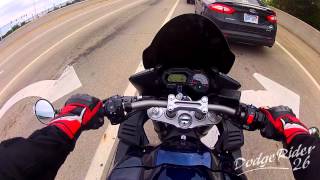 2009 Yamaha FZ1 Test Ride (Update With Wheelies)