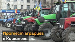 Протест аграриев в Кишиневе: что происходит в центре столицы – видео