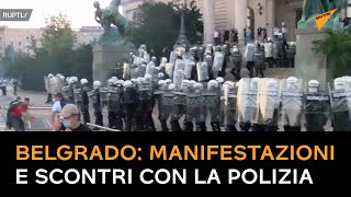Serbia: disordini e scontri con la polizia a Belgrado
