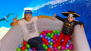 1000 ШАРИКОВ!!! Игры для детей. Бассейн с шариками распаковка. Kids. Pool.