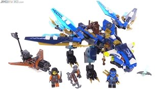 LEGO Ninjago 2016 Jay's Elemental Dragon review! 70602