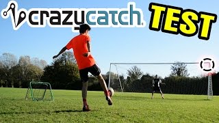 TEST: Crazy Catch Upstart Double Trouble Rebounder | Goalkeeper Training Equipment | By KimFootball