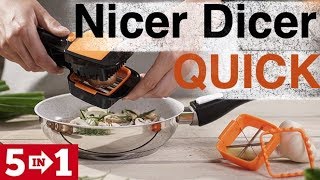 Новинка 2018! Nicer Dicer Quick 5 in 1