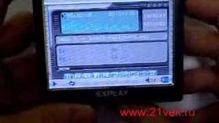 Видеообзор mp3-плеера Explay M16