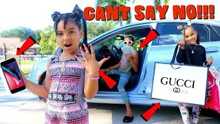 IF KIDS WERE IN CHARGE! ADULT CANT SAY NO FOR 24 HOURS CHALLENGE!!!