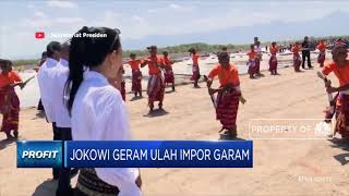 Jokowi Geram Ulah Impor Garam