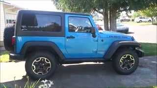 Jeep Wrangler Rubicon Hard Rock Hidro Blue 2015