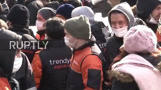 Turkey: E-commerce workers stage protest for higher wages outside Trendyol offices