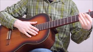 Landola vintage classic acoustic guitar.