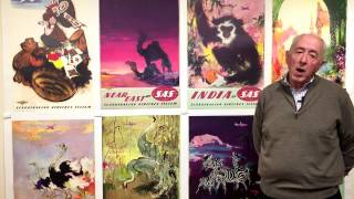 Chats with Mickey: SAS Travel Posters by Otto Nielsen