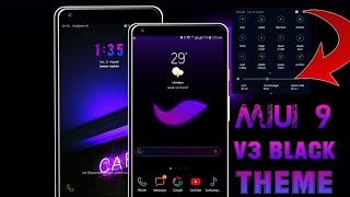 MIUI-9-V3-BLACK THEME For All || Samsung Devices || (Download & Install) [Hindi-URDU]