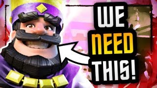AM I CRAZY?! APRIL 2018 CLASH ROYALE UPDATE WISH LIST!