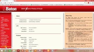how to change username and password in I-Ball router