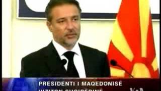 Presidenti maqedon Cervenkovski viziton Shqiperine