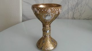 Кубок своими руками из пластиковой бутылки.