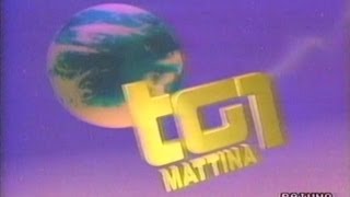 RAI Uno - Sigla TG1 Mattina (1990)