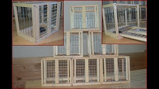 Хлопушки из сосны.  Birds trap.