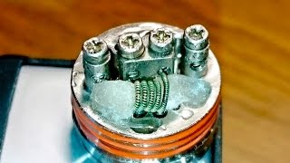 Clapton coil. Намотка. Хитрость с прищепкой.