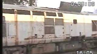 class 37 37146 start up for the first time in 10 years.