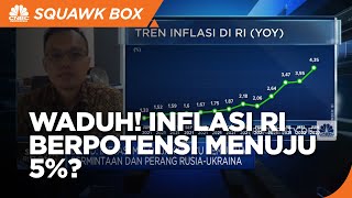 Harga Pangan & Energi Tinggi, Inflasi RI Berpotensi Menuju 5%