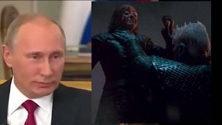 ПУТИН СМОТРИТ ИГРУ ПРЕСТОЛОВ ФИНАЛ (СПОЙЛЕРЫ!)