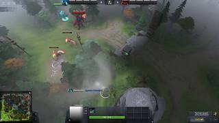 Dota 2 v7.20c - Бесконечное торнадо с помощью Морфа