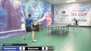 Пилипенко - Ворсуляк. 28 сентября 2016 TT Cup