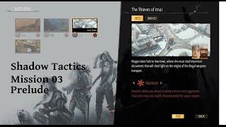 Shadow Tactics - Mission 03 - Imai Town Prelude
