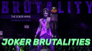 JOKER BRUTALITIES - MORTAL KOMBAT 11