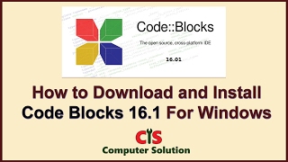 How to Install Code Blocks 16.1 on Windows 10 32 bits