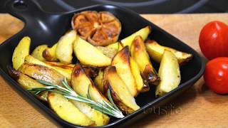 Вкусный Запеченный Картофель в Духовке с Чесноком и Розмарином