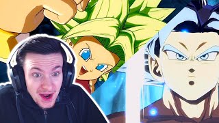 REACTING TO: MUI GOKU AND SSJ KEFLA TRAILERS for Dragon Ball FighterZ Season 3!